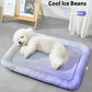 🐾 50% DE RÉDUCTION ❄️ Tapis rafraîchissant chien chat "Ice Silk" – Absorption chaleur supérieure & rembourrage PP nuage – Antidérapant, facile à laver, 3 coloris, S à XL – fraîcheur pour vos animaux tout l’été ☀️🐶🐱