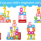 🧮 50% DE RÉDUCTION ! 🔢 Blocs de Nombres en Bois – Stimule l‘Esprit, Qualité Montessori & Potentiel Infini ✨