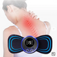 Portable Massager with 8 Modes and LCD Screen - Mini Muscle Stimulator for Pain Relief