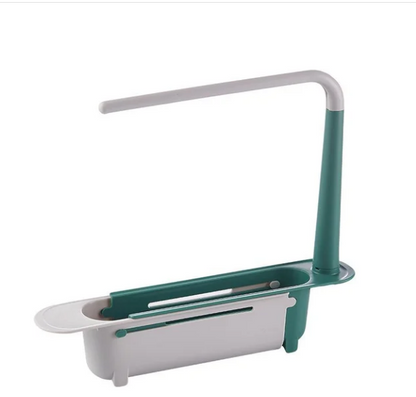 🍽️ 50% DE RÉDUCTION! 🧽 Égouttoir évier télescopique – 32-45cm & multifonction ✨