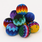🎨 50% DE RÉDUCTION 🧶 Balle anti-stress multicolore en tricot – façon hacky sack, crochetée main – Souple, colorée & apaisante – parfaite pour le bureau, l’école ou la relaxation ✨