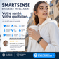 ⌚ 50% DE RÉDUCTION! 💪 Montre Connectée SmartSense – Vibreur silencieux, suivi d'activité & notifications – Idéale pour un quotidien connecté et discret 📲