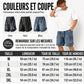 🩳 50% DE RÉDUCTION ✨ Short en jean cargo pour homme – Poches cargo, cordon de serrage & style streetwear tendance – Parfait pour l’été, les festivals ou un look urbain décontracté 🏙️