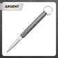 🔪 ACHETEZ 2 - RECEVEZ 1 GRATUIT ! ⏳ Couteau de Poche Détachable avec Porte-Clés - Lame Acier Inox et Design Compact pour Urgence et Outdoor 🏕️🔗
