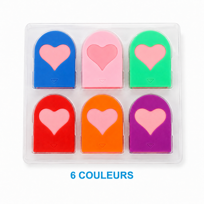 🎨 50% DE RÉDUCTION! ⚡ Kit craies capillaires – 12 couleurs, lavable & facile – Idéal pour fêtes ✨