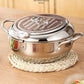 🍳 50% DE RÉDUCTION! 🔥 Friteuse avec thermomètre – Acier 304, contrôle de température & 20/24 cm ✨