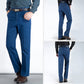 👖 60% DE RÉDUCTION ! 🎅 Jeans Taille Haute à Coupe Droite pour Homme – Confort Toute la Journée, Style Intemporel & Polyvalent ✨