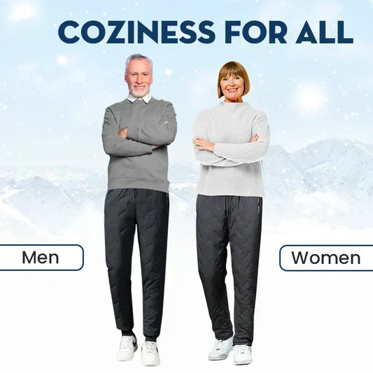 👖 60% DE RÉDUCTION! ✨ Pantalon de Jogging Thermique Unisexe - Intérieur en Polaire avec Coutures Renforcées pour Confort Extrême et Liberté de Mouvement 🏔️❄️