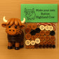 🎄 50% DE RÉDUCTION ! 🎨 Décorations Animales à Boutons DIY - Kit Créatif pour Enfants, Développe la Motricité et l'Imagination 🐾📦