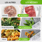 🥦 ACHETEZ 3 - RECEVEZ 2 GRATUITS ! ✨ Sacs de Conservation Aluminium Réutilisables - Garde les Aliments Frais Plus Longtemps, Écologiques et Lavables 🌱📦