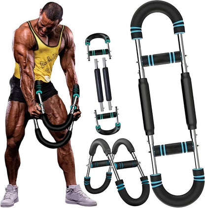 🏋️ 60% DE RÉDUCTION ! 💪 Barre Lestée Réglable 60–110 lb – Gain de Force, Compact & Idéal Fitness Domicile 🔥