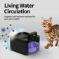 🐱 50% DE RÉDUCTION 💧 Fontaine à eau inox 2,2L – Alimentation USB & eau courante – Filtration, silencieuse – idéale pour chats et chiens – eau fraîche toute la journée 🐶✨🌿