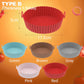 🍟 ACHETEZ 2, OFFERT 1 ! 🍗 Plaque de Cuisson en Silicone pour Friteuse à Air – Silicone 100% Comestible, Antidérapante & Facile à Nettoyer 👨‍🍳
