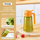 🧴 50% DE RÉDUCTION! ✨ Pulvérisateur & Distributeur d'Huile en Verre 2 en 1 – Design Élégant, Contrôle Du Débit & Facile À Nettoyer Pour Une Cuisine Sain 🫙