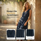👗 50% DE RÉDUCTION! ✨ Robe Longue à Poches en Coton-Lin – Coupe Enveloppante, Boutons Asymétriques & Style Chic Pour Un Confort Élégant 🌸