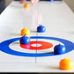 🥌 60% DE RÉDUCTION ! 🎯 Jeu de Curling de Table Familial - Affrontements Amusants entre Amis ou en Famille, Set Complet avec Cibles et Pierre 🔥✨