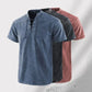 👕 60% DE RÉDUCTION! 🖤 T-shirt Gothique Vintage à Col V pour Hommes – Poche en Lin, Manches Courtes & Coupe Ample 🌑