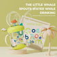 🐳 50% DE RÉDUCTION 🍼 Tasse à boire bébé avec jet de baleine – Tritan sans BPA, anti-fuite – Amusante, facile à nettoyer – parfaite pour l’apprentissage de la propreté ✨🛁🌈