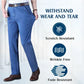 👖 60% DE RÉDUCTION ! 🎅 Jeans Taille Haute à Coupe Droite pour Homme – Confort Toute la Journée, Style Intemporel & Polyvalent ✨