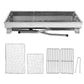 🔥 50% DE RÉDUCTION 🍖 Barbecue charbon pliable acier inox – Compact, portable & parfait pour le camping ou le jardin – Léger, stable & prêt à griller partout 🌲