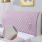 🛏️ 50% DE RÉDUCTION ! 🛋️ Housse Rembourrée en Velours pour Tête de Lit – Protection Douce, Antidérapante & Installation Facile avec Élastique ✨