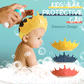 🛁 50% DE RÉDUCTION! 👶 Bonnet de Douche Imperméable Ajustable – PP + TPE, anti-eau yeux & oreilles – Couronne dessin animé – Jaune/Bleu/Rouge ✨