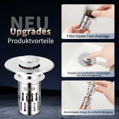 💦Filtre universel en acier inoxydable pour évier