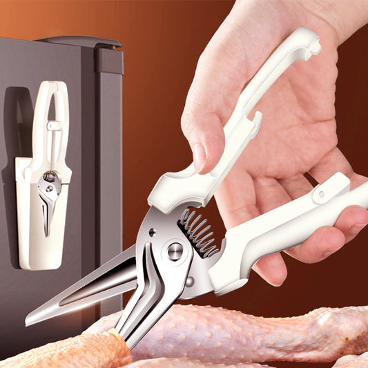 🔪 ACHETEZ 1 - RECEVEZ 1 GRATUIT ! ⏳ Ciseaux de Cuisine Multifonctionnels - Découpe Légumes, Viandes et Noix en 1 Gest 🥦✂️