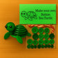 🎄 50% DE RÉDUCTION ! 🎨 Décorations Animales à Boutons DIY - Kit Créatif pour Enfants, Développe la Motricité et l'Imagination 🐾📦