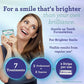 ✨ Achetez 1, obtenez 1 gratuit ! ✨ Bandes blanchissantes pour dents sans danger pour l'émail (traitement de 7 jours) - Éliminez les taches sans sensibilité, des résultats professionnels à domicile 🦷📦