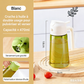 🧴 50% DE RÉDUCTION! ✨ Pulvérisateur & Distributeur d'Huile en Verre 2 en 1 – Design Élégant, Contrôle Du Débit & Facile À Nettoyer Pour Une Cuisine Sain 🫙