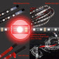 🚗 50% DE RÉDUCTION! 💡 Bandes lumineuses LED RGB flexibles & étanches (4 pièces) – Multicolores, faciles à installer & résistantes – Parfaites pour l'éclairage intérieur extérieur de votre voiture ✨