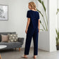 🌸 60% DE RÉDUCTION ! 👚 Ensemble Haut & Pantalon Décontracté pour Femme – Tissu Doux, Coupe Décontractée & Look Quotidien 👖
