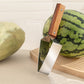🍉 50% DE RÉDUCTION 🔥 Coupe-pastèque multifonction en acier inoxydable – Design triangle & capuchon de protection – Coupe nette et rapide – idéal pour fruits, fromage ou gâteaux ✂️🍽️✨