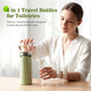🧴 50% DE RÉDUCTION ! ✈️ Set de 4 Flacons de Voyage – Rechargeables, Étanches & Format Compact TSA 🧳