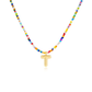 💜DERNIER JOUR DE LA PROMOTION - 50 % DE RÉDUCTION💜 Collier à lettres en perles pour femmes🔤A-Z