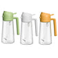 🧴 50% DE RÉDUCTION! ✨ Pulvérisateur & Distributeur d'Huile en Verre 2 en 1 – Design Élégant, Contrôle Du Débit & Facile À Nettoyer Pour Une Cuisine Sain 🫙