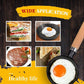🍳 50% DE RÉDUCTION! 🔥 Mini poêle fonte – Antiadhésive, manche bois & durable – Idéale pour œufs & snacks ✨