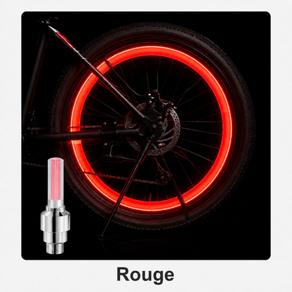 🚗 50% DE RÉDUCTION! 💡 Lumières roue LED – Multi‑modes, étanches & installation rapide ✨