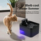 🐱 50% DE RÉDUCTION 💧 Fontaine à eau inox 2,2L – Alimentation USB & eau courante – Filtration, silencieuse – idéale pour chats et chiens – eau fraîche toute la journée 🐶✨🌿