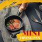 🍳 50% DE RÉDUCTION! 🔥 Mini poêle fonte – Antiadhésive, manche bois & durable – Idéale pour œufs & snacks ✨
