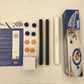 🥌 60% DE RÉDUCTION ! 🎯 Jeu de Curling de Table Familial - Affrontements Amusants entre Amis ou en Famille, Set Complet avec Cibles et Pierre 🔥✨