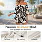 👗 50% DE RÉDUCTION ☀️ Combinaison courte à épaules dénudées – Imprimé feuilles & cordon de serrage – Noir, noir-beige ou blanc, tailles S-2XL – parfaite pour l’été ou les vacances 🌿✨