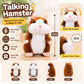 🐹✨ Peluche Hamster Interactif Parlant 15cm – Répétition Vocale Amusante, Hochement de Tête & Peluche Ultra-Douce