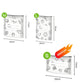 🥦 ACHETEZ 3 - RECEVEZ 2 GRATUITS ! ✨ Sacs de Conservation Aluminium Réutilisables - Garde les Aliments Frais Plus Longtemps, Écologiques et Lavables 🌱📦