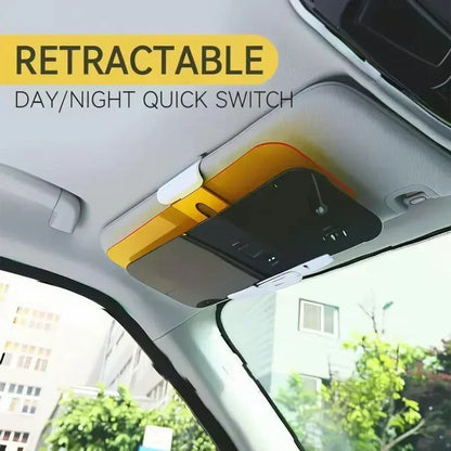 🚗 50% DE RÉDUCTION! 🕶️ Visière anti-éblouissement – Jour & nuit, protection UV ✨
