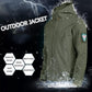 🧥 60% DE RÉDUCTION ! 🍂 Veste Imperméable & Coupe-Vent pour Hommes – Chaud pour Automne/Hiver, Respirant & Poche Cachée Zippée 🌧️