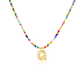 💜DERNIER JOUR DE LA PROMOTION - 50 % DE RÉDUCTION💜 Collier à lettres en perles pour femmes🔤A-Z