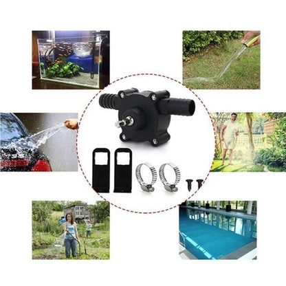 💦 ACHETEZ 2, OFFERT 1 ! 🔋 Pompe de Transfert d'Eau Auto-Amorçante – Puissante, Automatique & Idéale pour Forages/Jardins 🏡