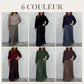👗 60% DE RÉDUCTION ! ✨ Robe Plissée à Col Rond pour Femmes - Coupe Élégante et Tissu Fluide pour Bureau ou Soirée, Confortable et Stylée 💃📦